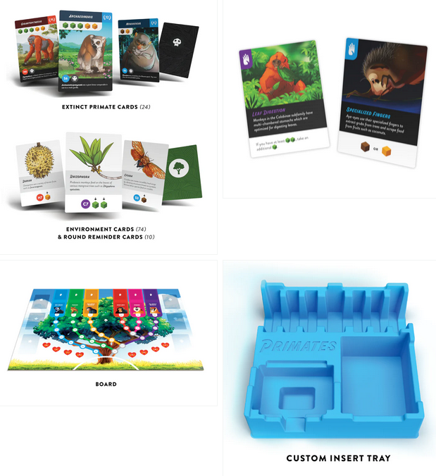Primates: An Evolutionary Board Game - standard edition- inglese