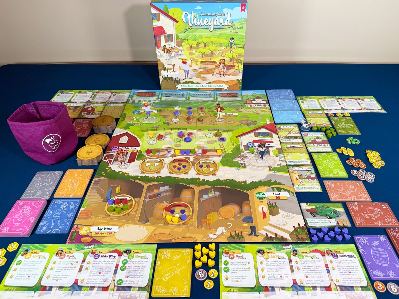 Vineyard: A Winemaking Game - inglese - preordine - uscita prevista fine ottobre 2025