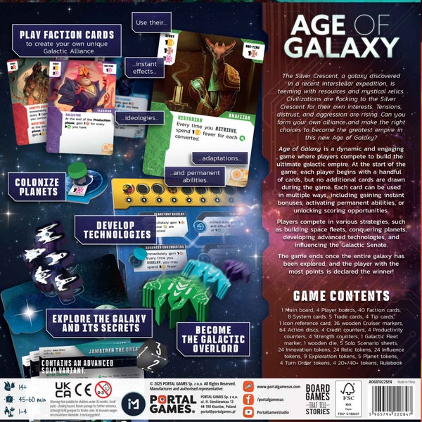 Age of Galaxy - Seconda Edizione - Inglese