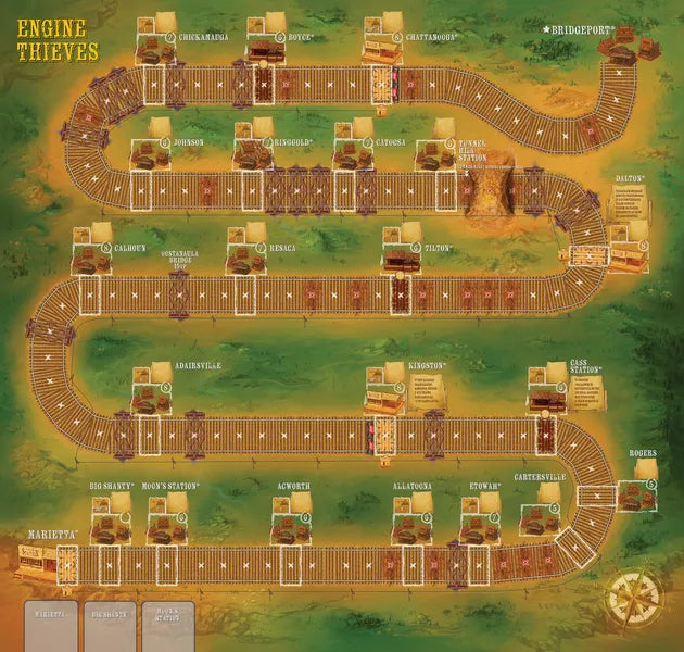 Engine Thieves - The Andrews Railroad Raid of 1862 - Inglese