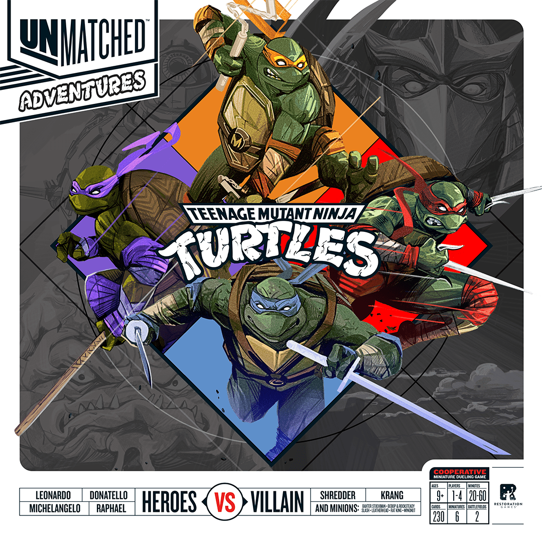 Unmatched Adventures - Teenage Mutant Ninja Turtles - Inglese - Preordine Uscita prevista Novembre 2025