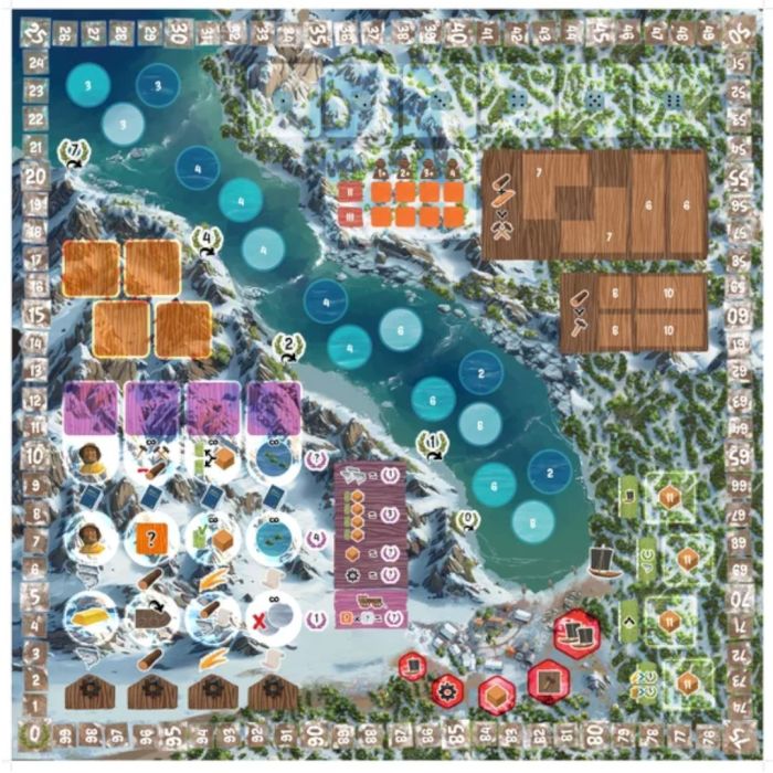 Tabellone Saltfjord gioco da tavolo
