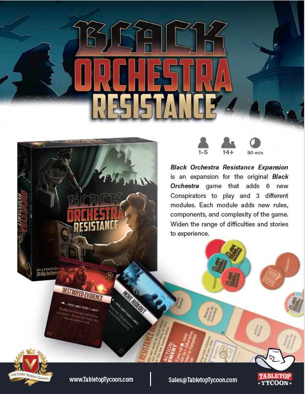 Black Orchestra: Resistance - inglese