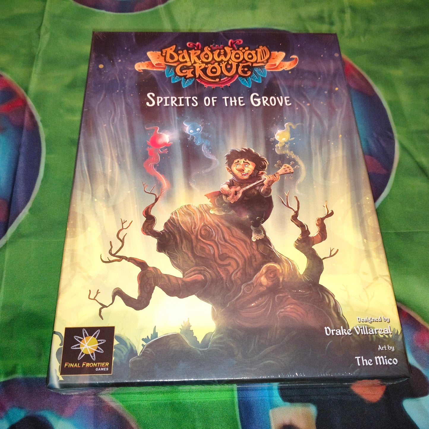 Bardwood Groove + espansione Spirits of the Groove + Kickstarter Esclusive Pack - inglese