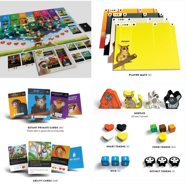 Primates: An Evolutionary Board Game - standard edition- inglese