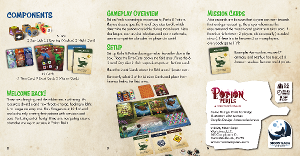 Parks & Potions + espansione Potion Perils - bundle- inglese