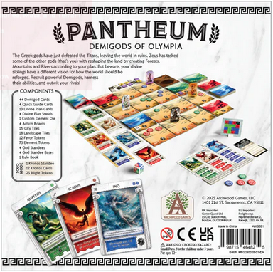 Pantheum - Demigods of Olympia - inglese